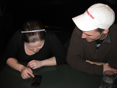 [ Lauren at the Big River brewery ]