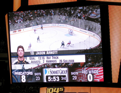 [ Arnott hat trick ]