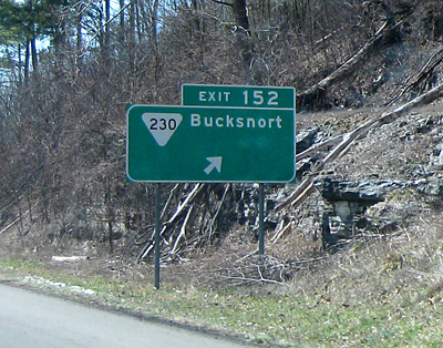 [ Sign for Bucksnort ]