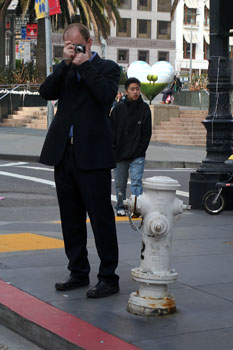 [ Man taking picture of me taking a picture ]