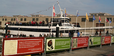 [ The boat to Alcatraz ]