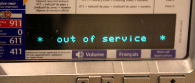 [ Bell payphone out of service ]