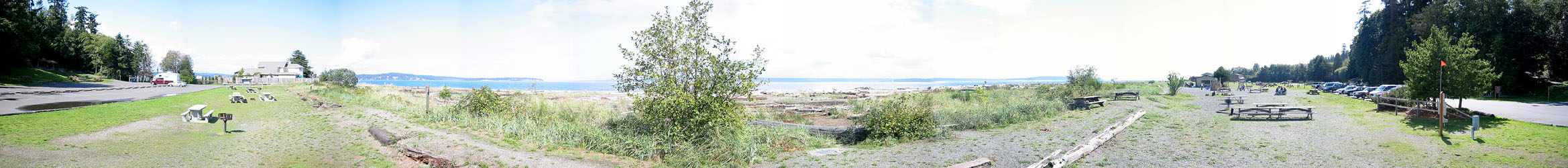 [ Panorama at Fay Bainbridge State Park ]