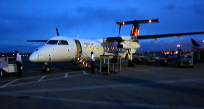 [ On the ground at 

SEATAC ]