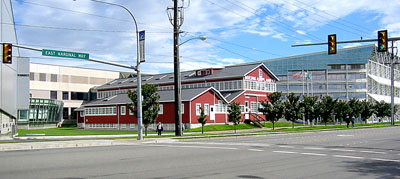 [ Boeing's red barn 

]