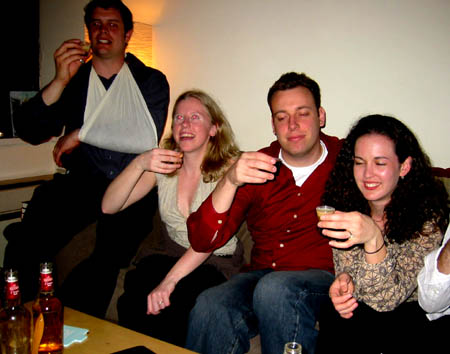 [ Bottoms up ]