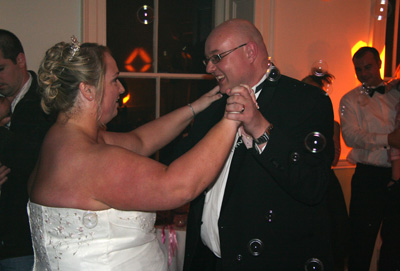 [ The happy couple dances ]