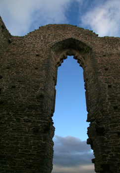 [ Brickwork at Caerphilly ]