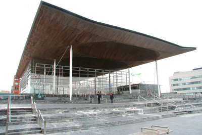 [ Welshe Senedd building ]