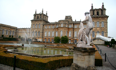 [ Garden outside Blenheim ]