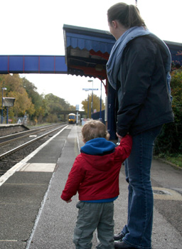 [ Milo sees the train ]