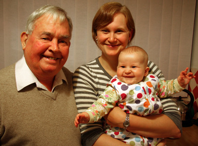 [ Three generations of Evans ]