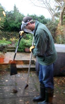 [ Dispatching the rat ]